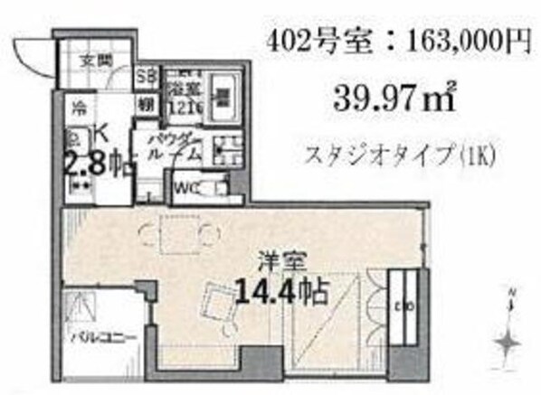 ＴＡＳ上北沢レジデンスの物件間取画像